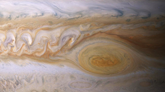 木星大红斑·图片来源维基百科