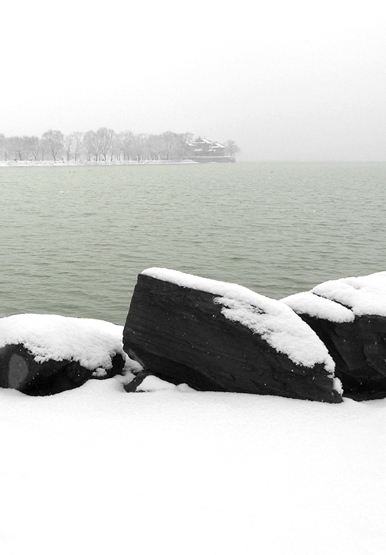 颐和园春雪，2010年